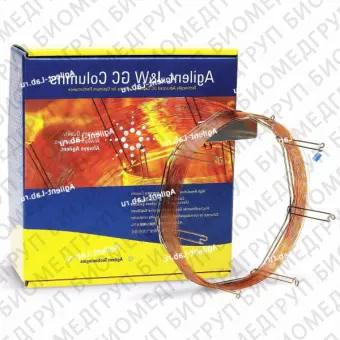 Chromosorb PNAW 1,2 DC200/500, 80/100, предварительно кондиционированный, 20 дюймов 0,51 м x 1/8 дюйма, 2,1 мм, UltiMetal, насадочная ГХколонка, для большой вентильной печи