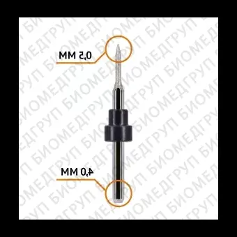 Фреза сферическая по стеклокерамике 0,5 / 4 мм Roland