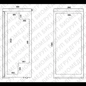 Лабораторный инкубатор с принудительной конвекцией FOC 200E