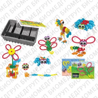 Конструктор образовательный KID KNEX Education Организмы и жизненные циклы