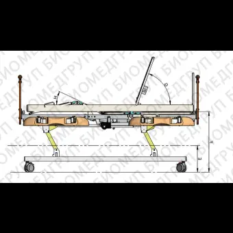 Кровать для больниц APC82003