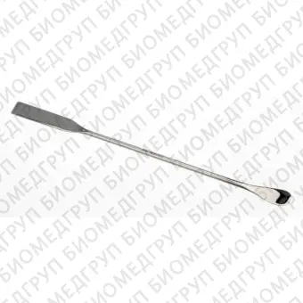 Ложкашпатель, длина 130 мм, ложка 105, диаметр ручки 2 мм, нержавеющая сталь, тип 2, Bochem, 3210