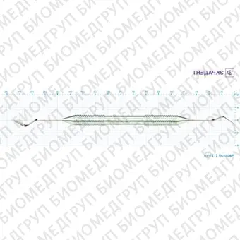 0305  гладилка дистальная разноширокая 1,6/2,5