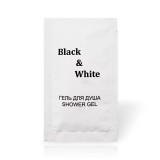 Black&White, Гель для душа 10 мл в саше, 500 шт