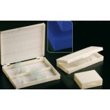 Планшет для хранения и архивирования препаратов на предметных стеклах, на 100 стекол, синий, АБС-пластик, Deltalab, 19278.A