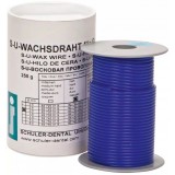 Восковая проволока (S-U-WAX-WIRE) 250г. Schuler-Dental (4,5 мм Твердая 62745029 Синий)