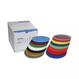 Erkoflex color - термоформовочные пластины, ассорти, диаметр 125 мм, 15 шт.