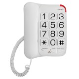 Телефон проводной с крупными кнопками Texet TX-201
